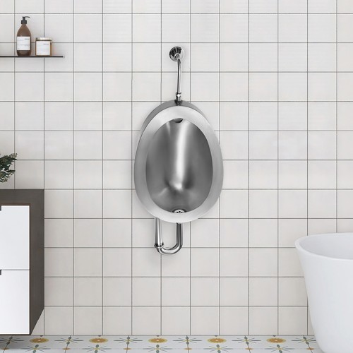 Wall Mount Male Bathroom Urinal Automatic Smart Sensor Flush Urinal Flusher