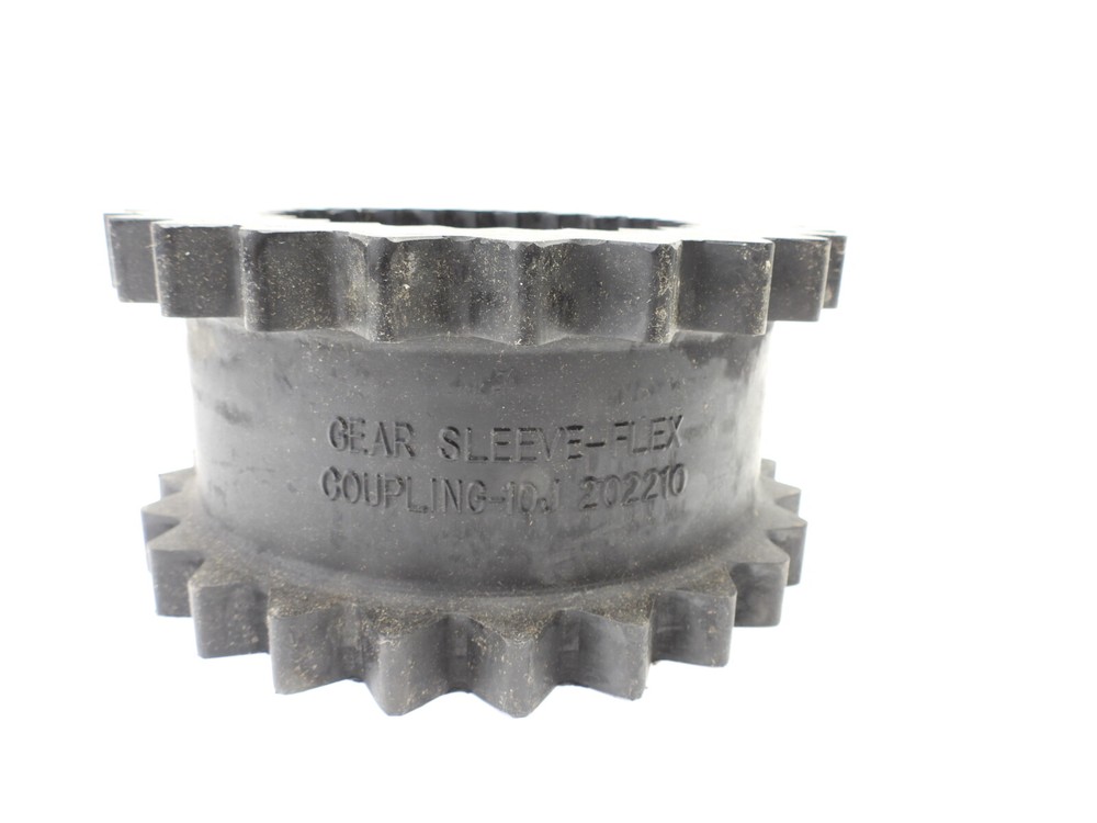 35450 Size 10JE Solid Design S-Flex Coupling Sleeve, EPDM Rubber, 7.06"