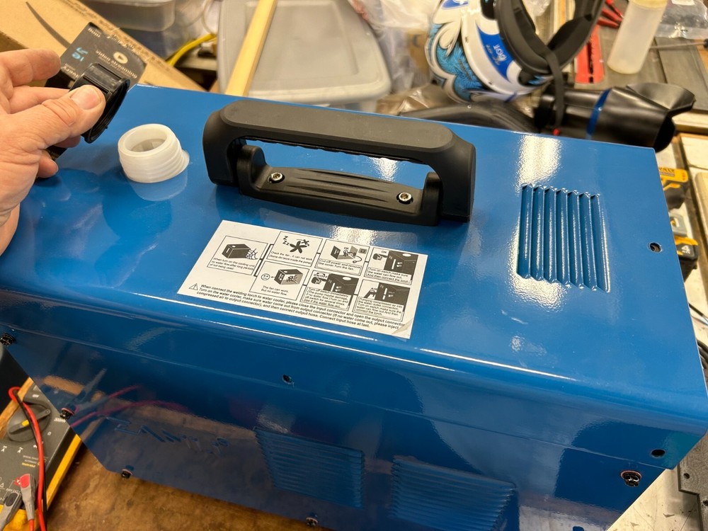 Tig Welder Torch Machine Water Cooling System 10L QUIET FAN CONVERSION