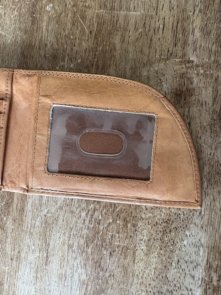 Front Pocket Wallet Block Green