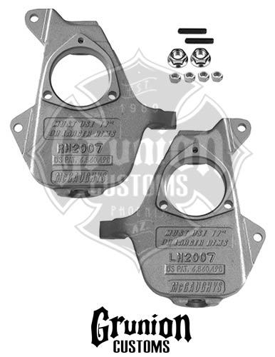Lowering Kit Chevy Silverado 2015 - 2017 3/5 - 5/7 Drop Kit GMC Sierra McGaughys
