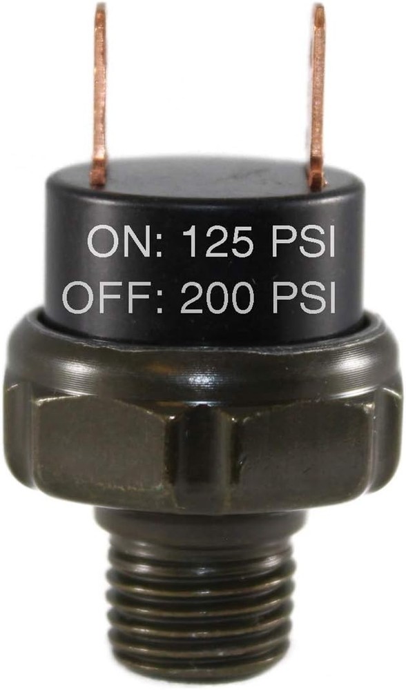 Rated Air Pressure Switch for Reliable Train Horn and Compressor Use