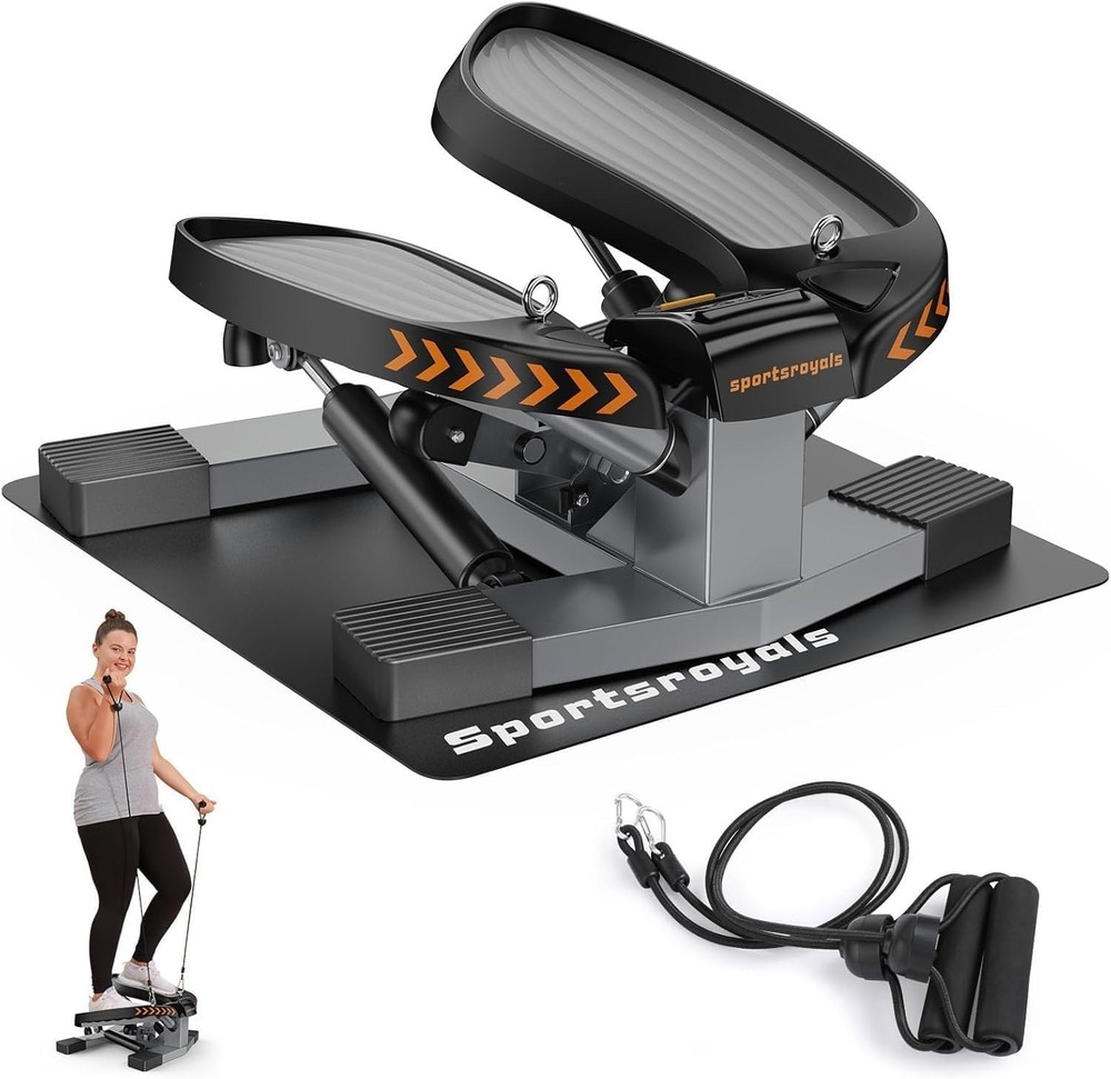 Stair Stepper,Twist/Mini Stepper for Exercise at Home,Step Machine with Resis...