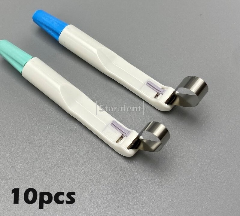 10pcs Dental Pro Matrix Bands Adjustable Matrices System Clamp Sectional Clamps