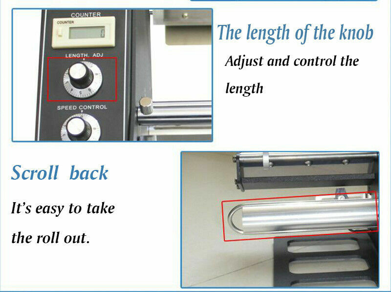 Automatic Label Dispenser Machine Sticker Stripper Separating Machine Device NEW