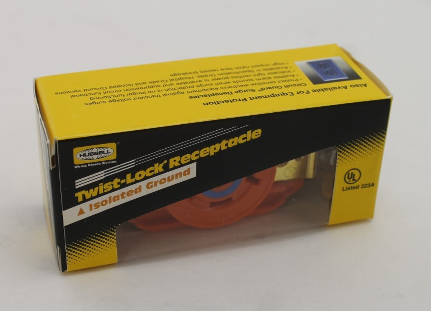 Hubbell IG2420A Twist-Lock Receptacle