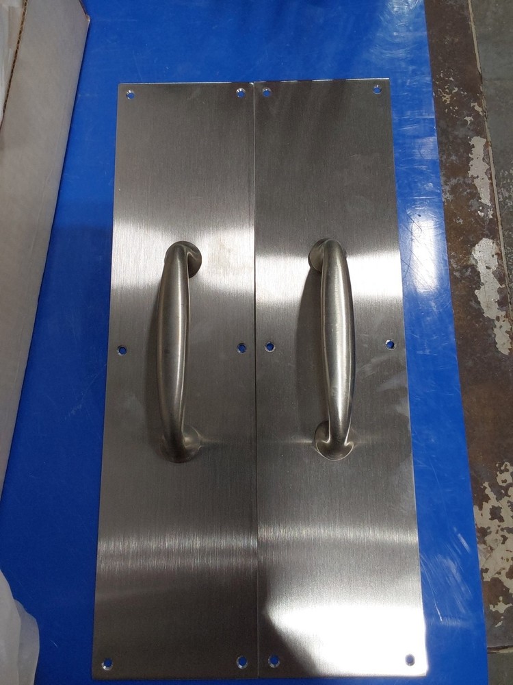 2PK Builders Brass Works 16" Handle & Plate