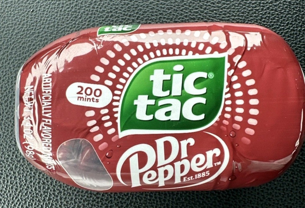 Dr. Pepper Tic Tacs Limited Edition