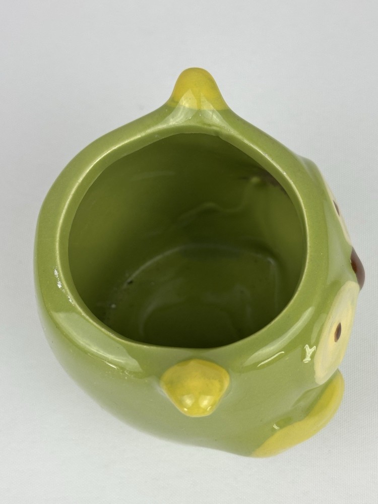 Mini Ceramic Animal Planter Pot Owl Great Gift