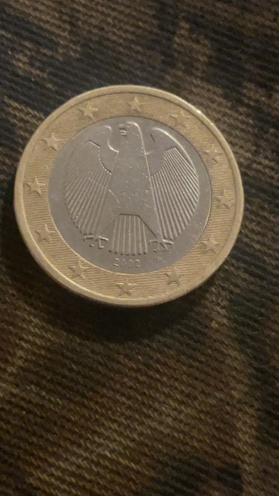 1 Euro Coins Germany 2002