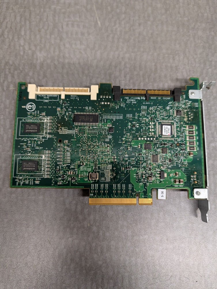 ** Dell PowerEdge Perc PCIe SAS RAID Controller Card E2K-UCP-61-(B)