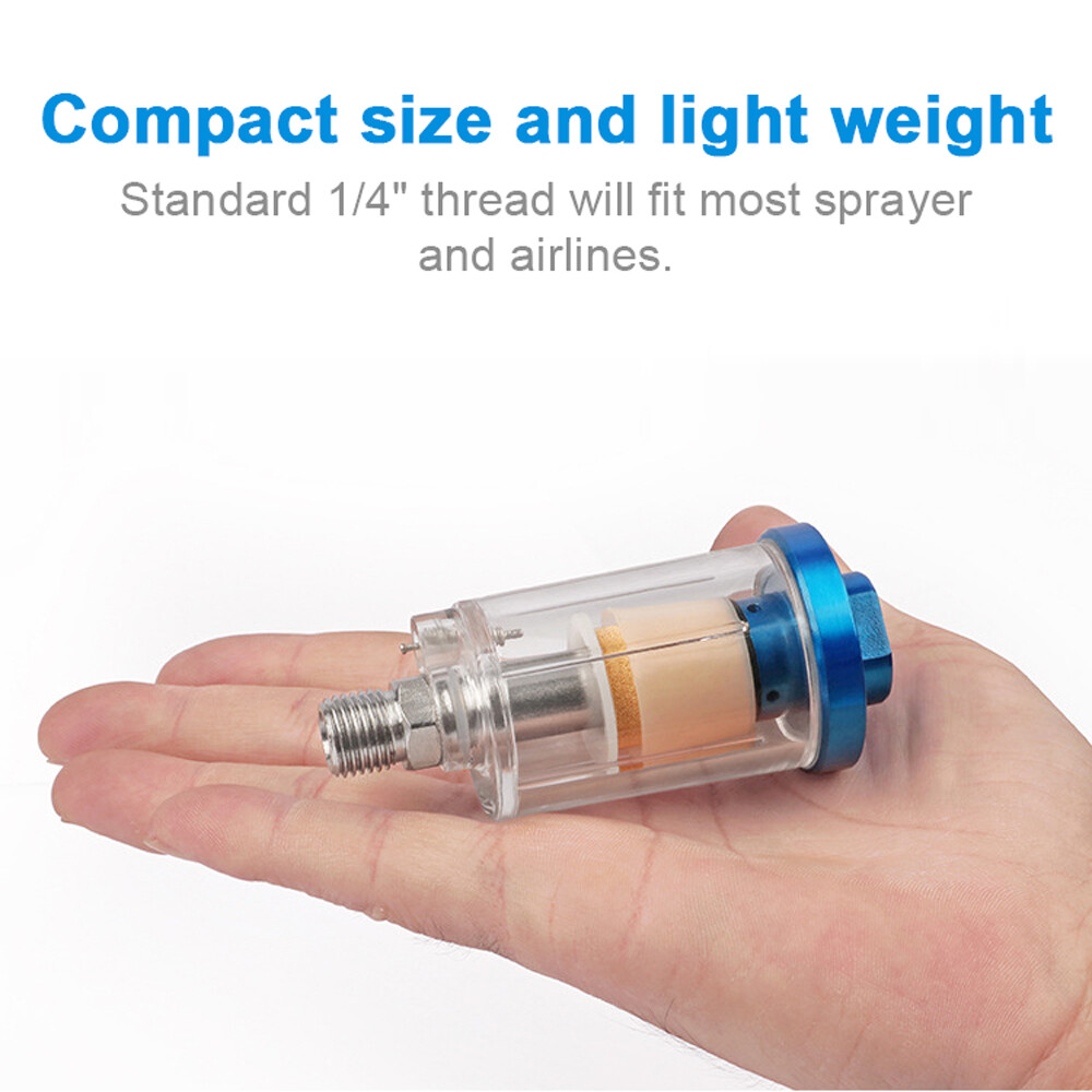 1/4'' Oil Separator Inline Hose Filter Trap Z9P7