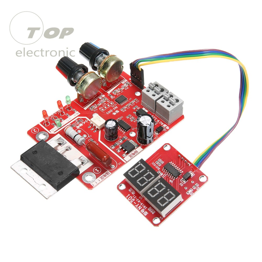 Spot Welders Control Board 100A Digital display Spot Welding Time Controller
