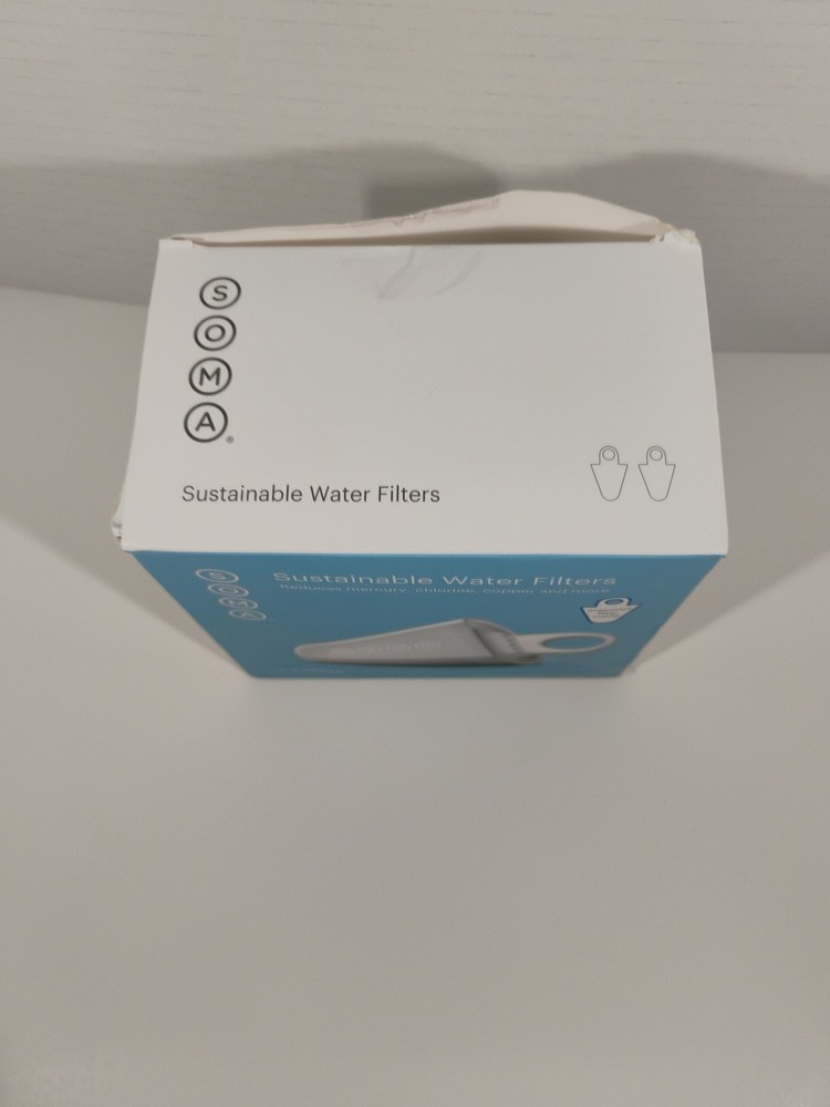 Genuine SOMA Sustainable Water Filters Replacement 2 Pack
