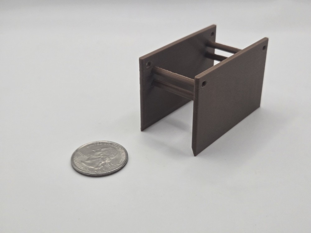 1/64 Scale Trench Box in Brown