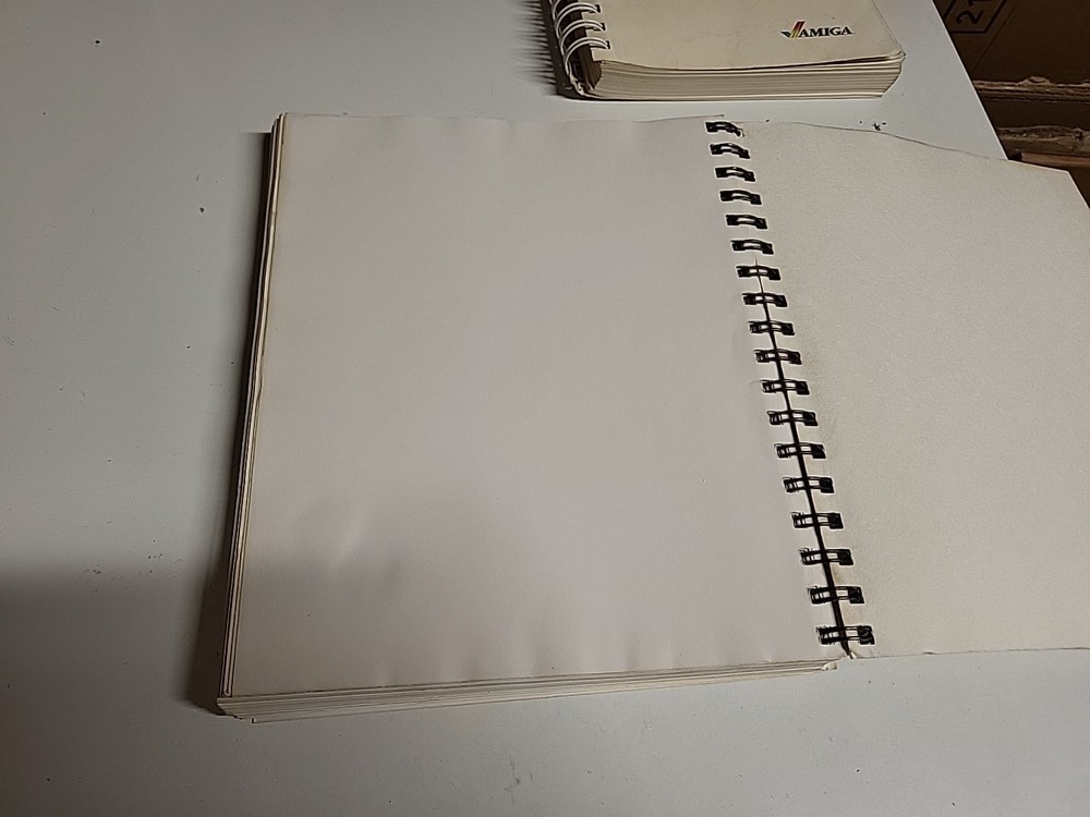 Vintage Amiga Basic User Manual 1985 Microsoft Commodore Amiga Programming Book