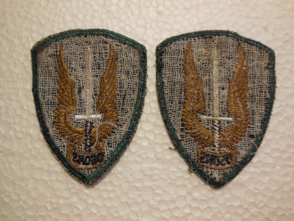 CANADA OSONS SPECIAL FORCES SHOULDER PATCH PAIR USED