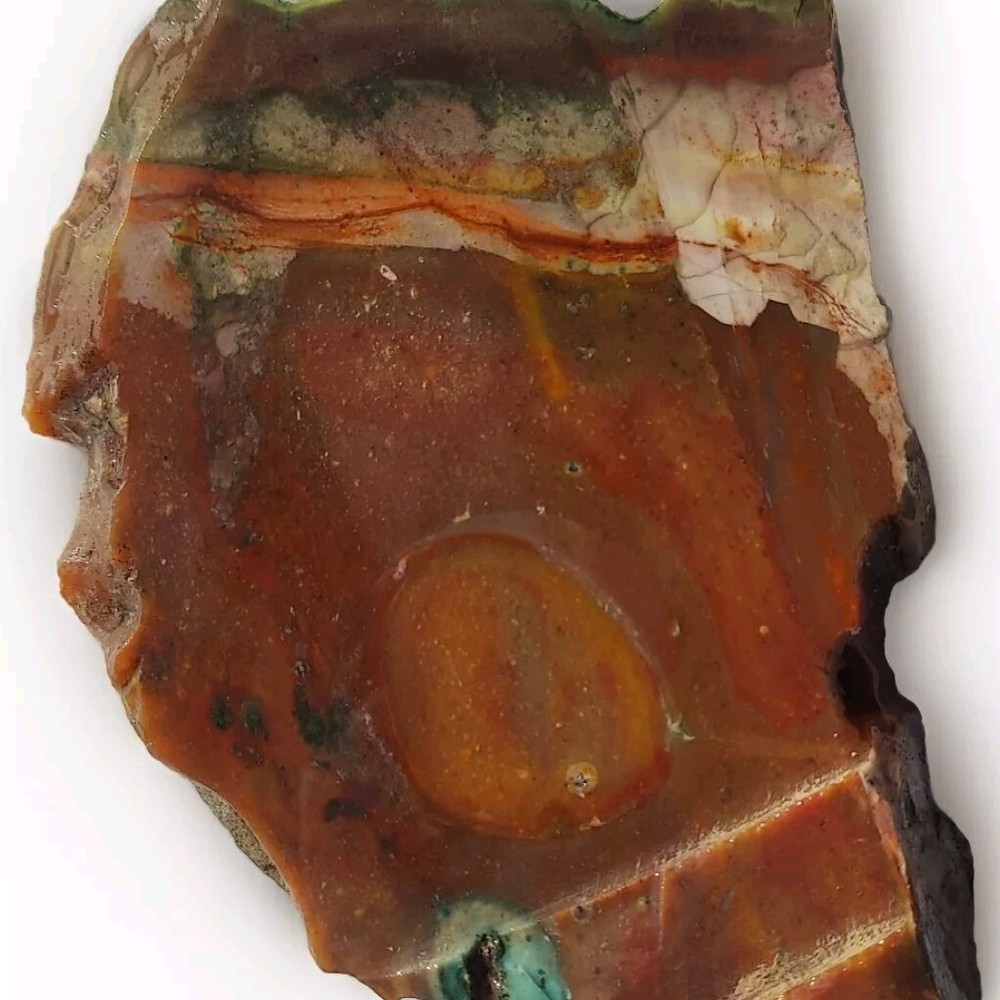 HAYSTACK JASPER SLAB ~ 95 grams / rough agate jasper mineral rock