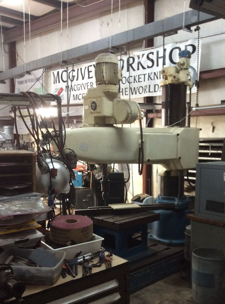 Hercules 5' 14 1/2" Radial Arm Drill