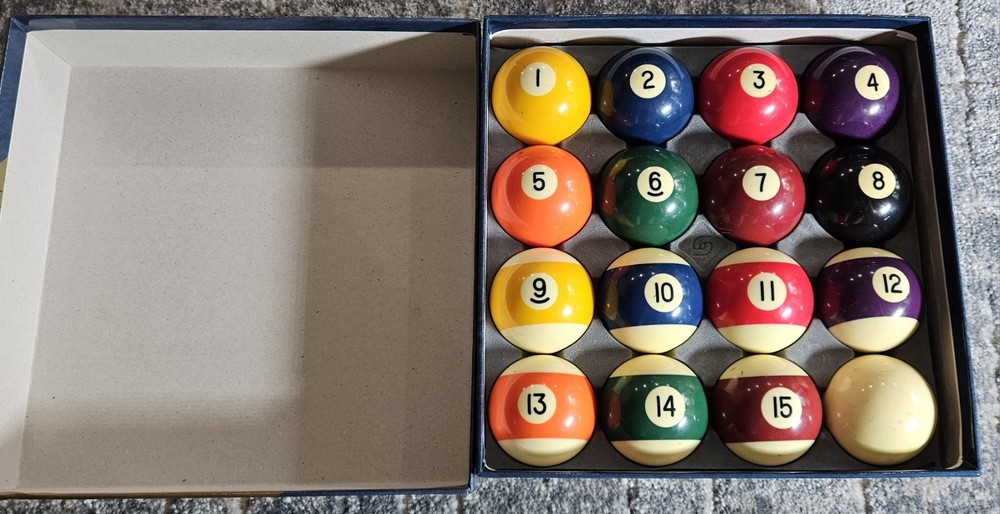 Billiard Balls, Pool Ball Set