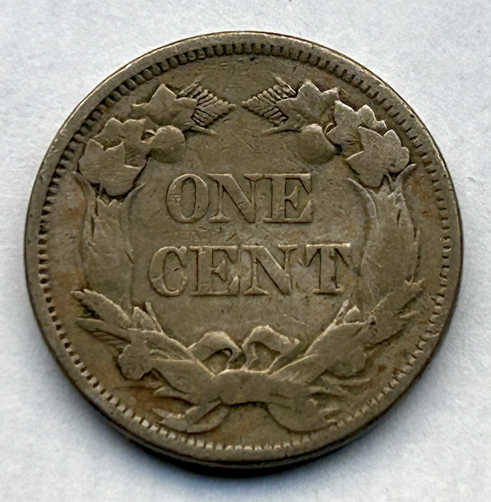 USA FLYING EAGLE CENT 1858