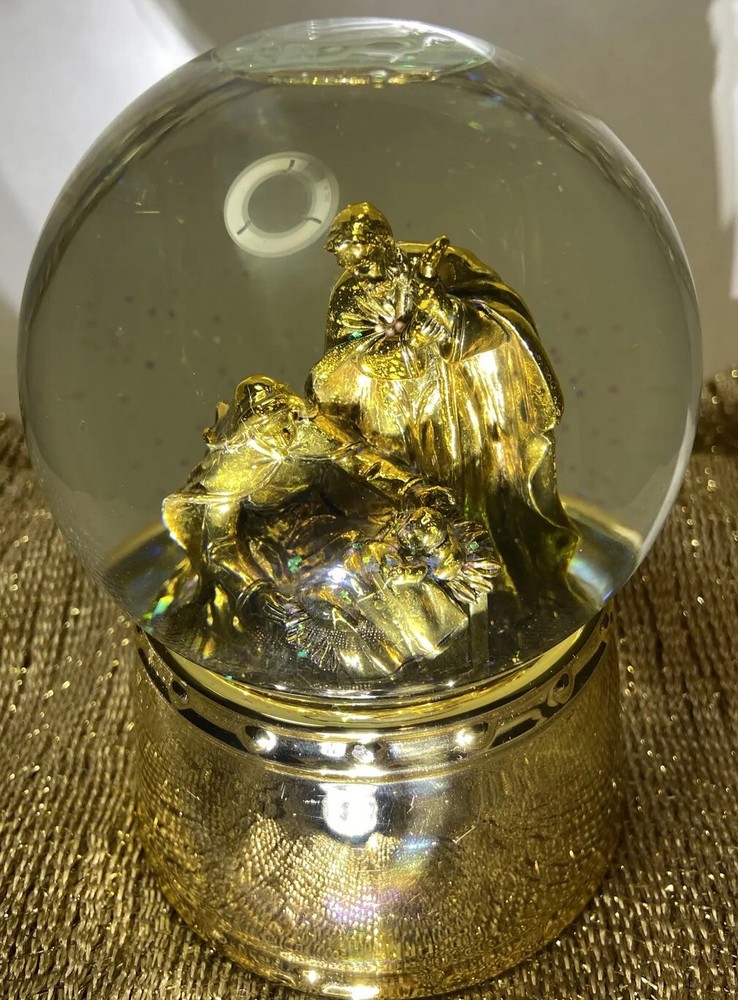 5”Musical Nativity scene water Globe. Perfect for gift