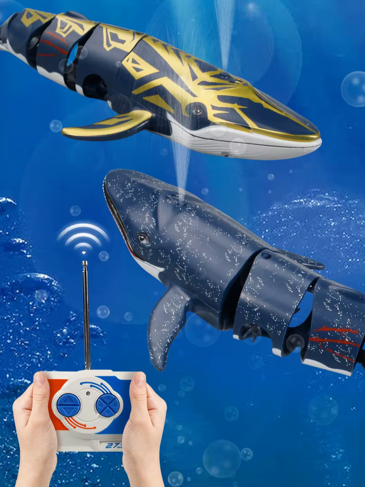 RC Micro WHALE Radio Control BLUE WHALE -BLUE -
