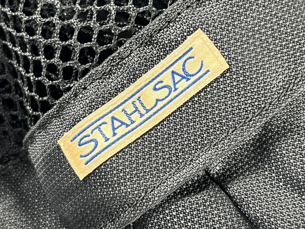 Stahlsac Bonaire Mesh Backpack - PVC Bottom - Black