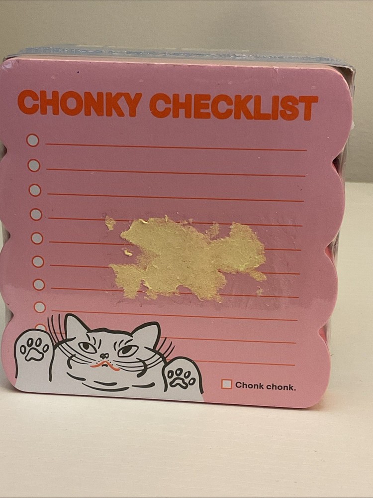 Chonky Cat Note Pad