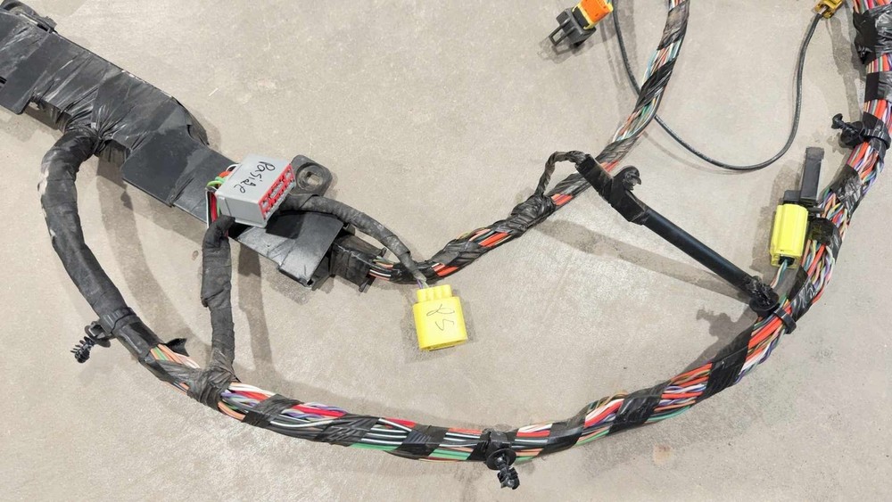 09-12 Ram 1500 Inside Floor Cab Wire Harness Crew Cab Under Seat Pillar Firewall