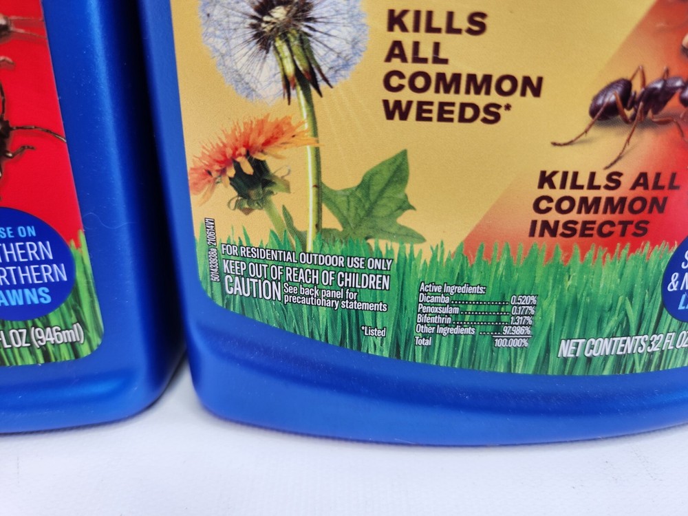 3 Pack BioAdvanced Lawn Weed & Insect Killer Ready To Spray 32oz each
