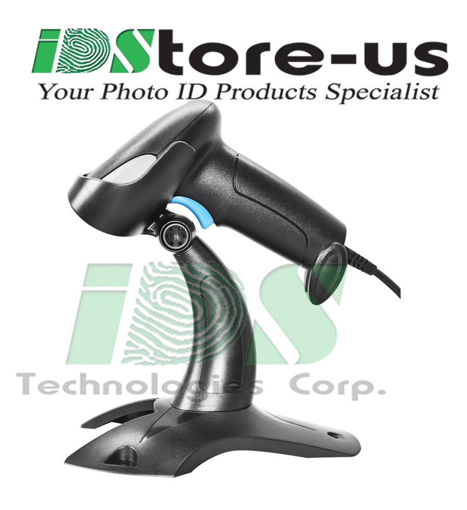 3nStar SCI150 1D Imager Handheld Barcode 1D Scanner with Base and Autosense