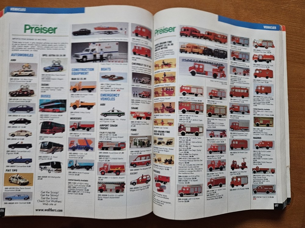 2000 Walthers HO Model Railroad Catalog Reference Manual