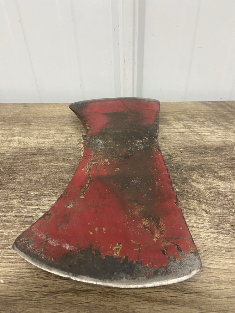 VINTAGE Double Bit Crown Pattern Axe Head 10'' 4.30lbs