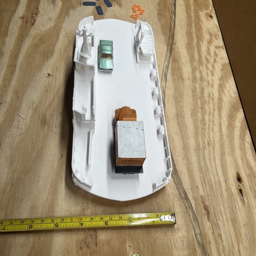 unpainted version Ho Scale Ferry