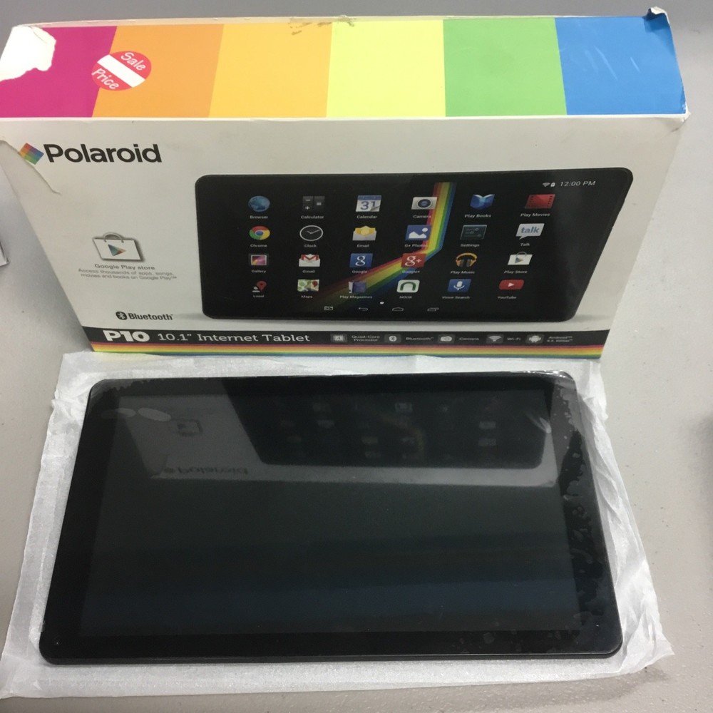 Polaroid P10 Dual Camera 10 Internet Tablet