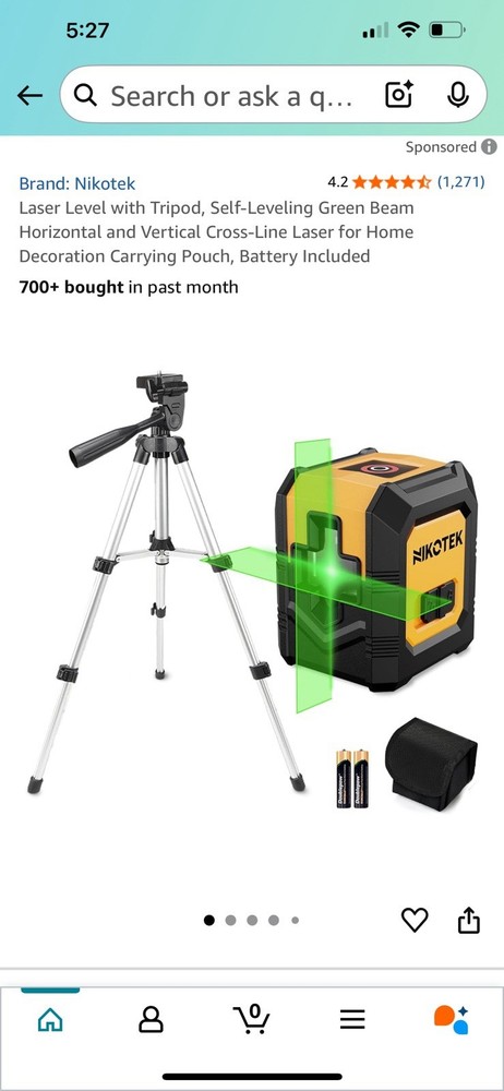 Laser Level with Tripod