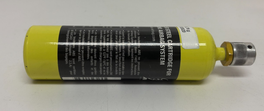 ABS Avalanche Airbag Activation Unit Nitrogen Cyclinder + Pull Handle NEW