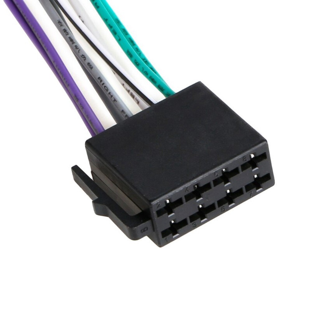 Top Notch Car Stereo Wiring Cable Adapter with Specific Function Labels