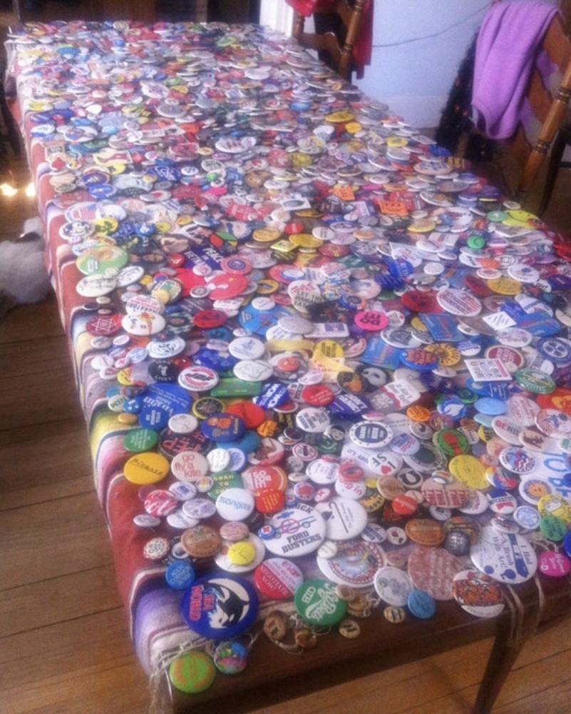 Vintage Pinback Button Computer Software Advertising Humor Retrospect 4.0