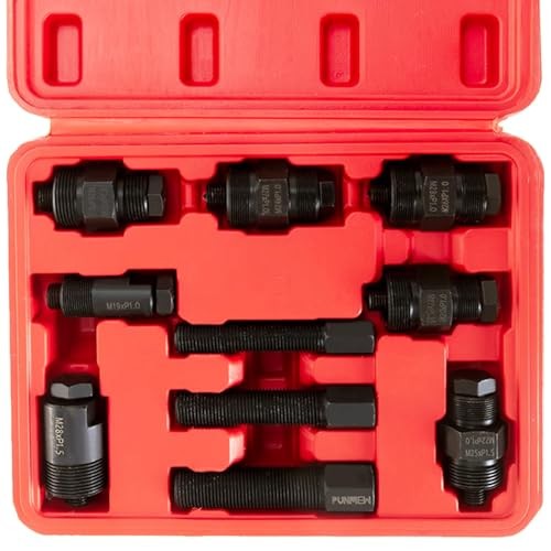 Motorcycle Flywheel Puller Set 10pcs Universal Flywheel Turning Tool for