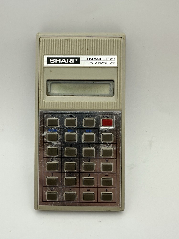 SHARP Elsi Mate EL-211 Calculator