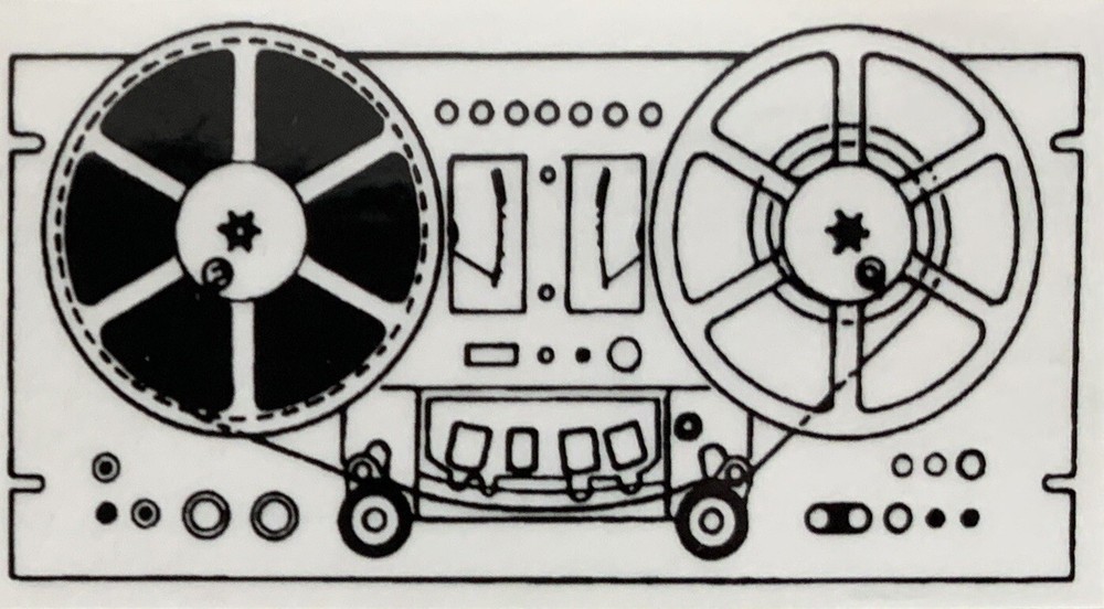 Pioneer RT-707 and RT-701 Transport Threading Sticker