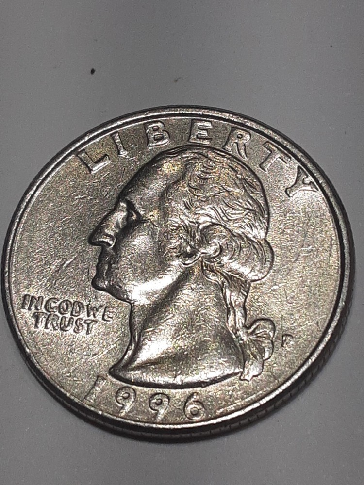 1996 P Filled in mint mark