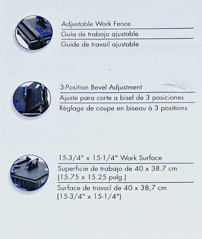 Wilton wet tile saw 4-1/2''