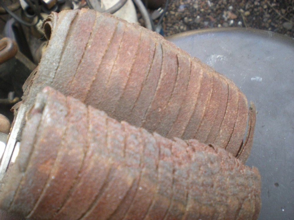 flap sander/ honer 6 in bore