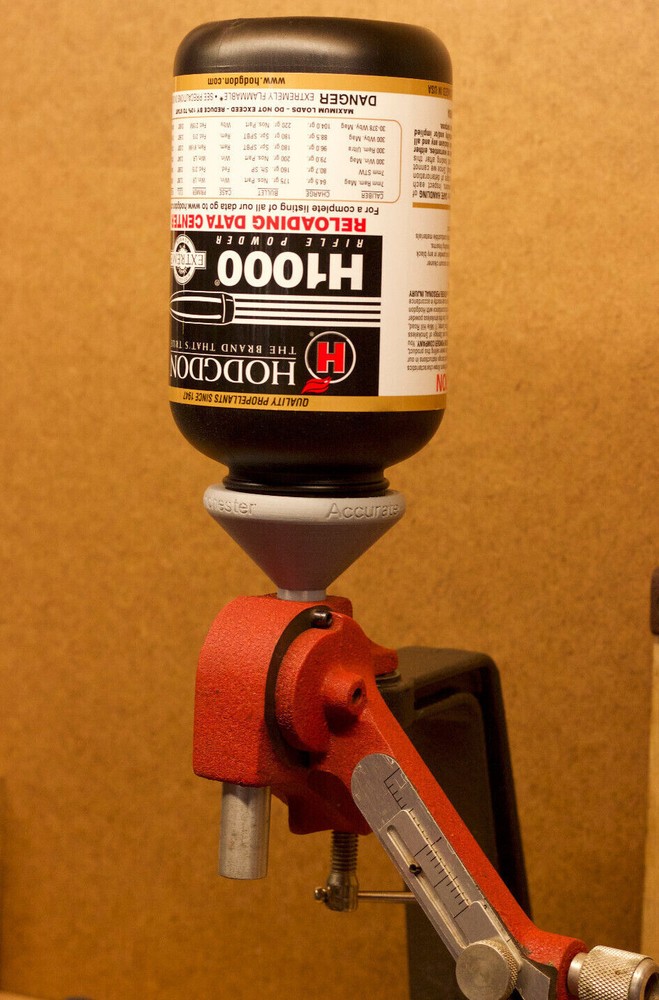 Bottle Adapter for Forster Powder Measures