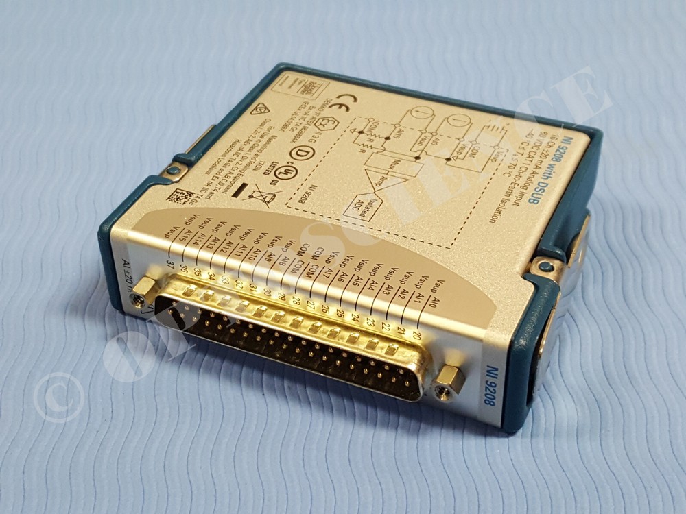 National Instruments NI 9208 cDAQ Analog Current Input Module, 24-Bit