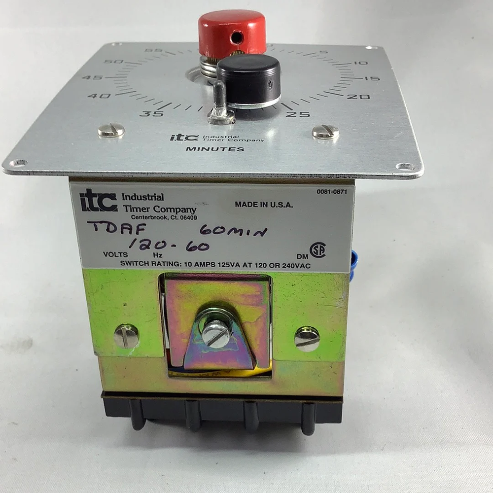 TDAF-60-MIN - ITC - AUTOMATIC RESET TIMER
