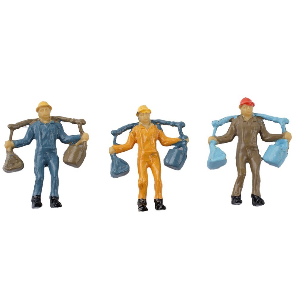 Figures Workers Figures Brand New 12 Pcs 4 Poses Figures High Quality